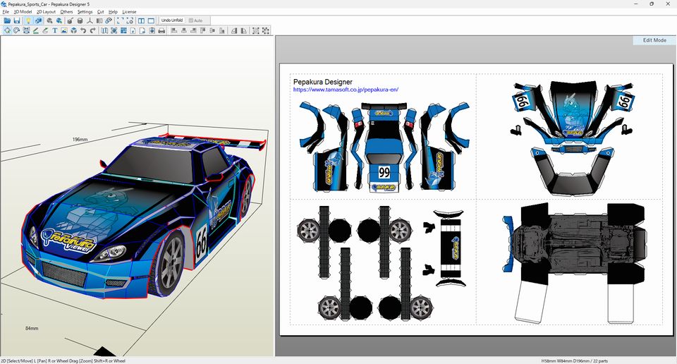 Pepakura Designer ile 3D Modelinizi Kağıttan Hayata Geçirin