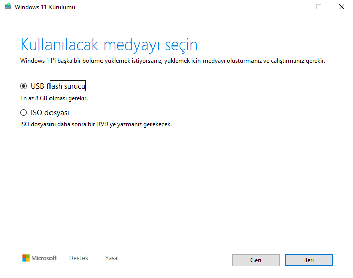 Windows 11 Yükleme Medyası Oluşturmanın Kolay Yolu