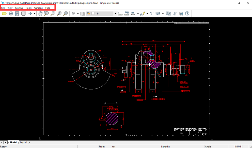 DWGSee CAD Hafif, Hızlı ve Güçlü DWG Görüntüleyici