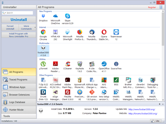 Revo Uninstaller Pro – Profesyonel kaldırma aracı